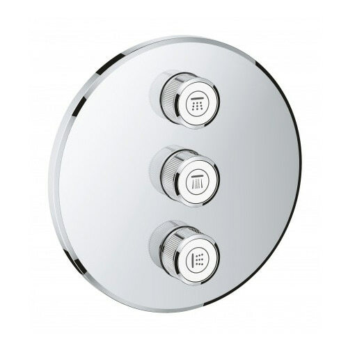 Grohe 29 122 000 Grohtherm SmartControl Вентиль для 3х потребителей (внешняя монтажная часть)