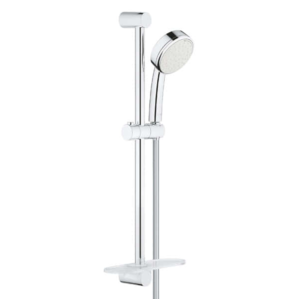 Grohe 27 928 002 New Tempesta Cosmopolitan Душевой гарнитур L=600 мм, Ø100 мм, 2 режима, с полочкой
