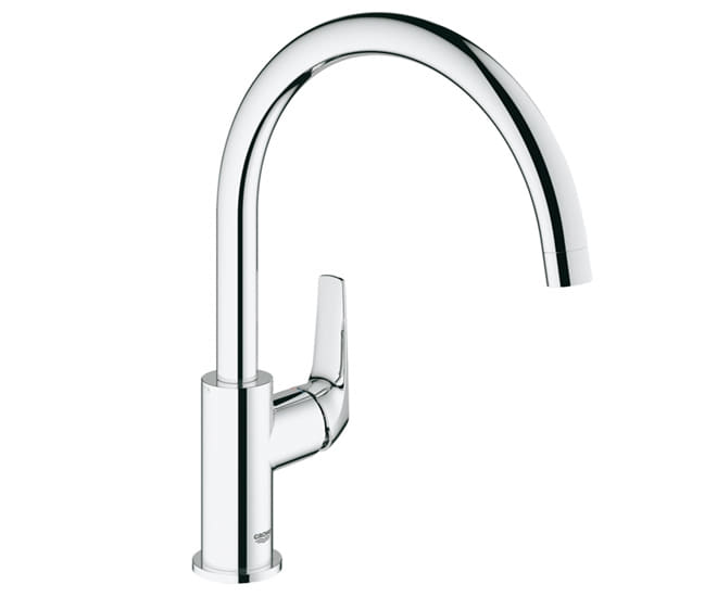 *СНЯТ*Grohe 31 230 000 BauFlow Смеситель для кухни 207 мм, ∩ излив