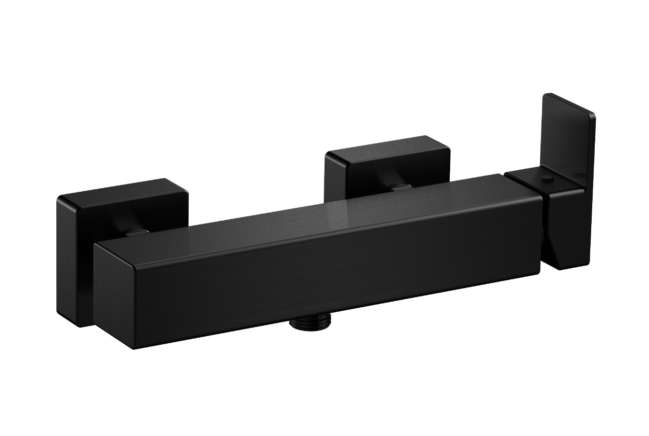 AQM6813MB Savona Смеситель для душа, черный матовый