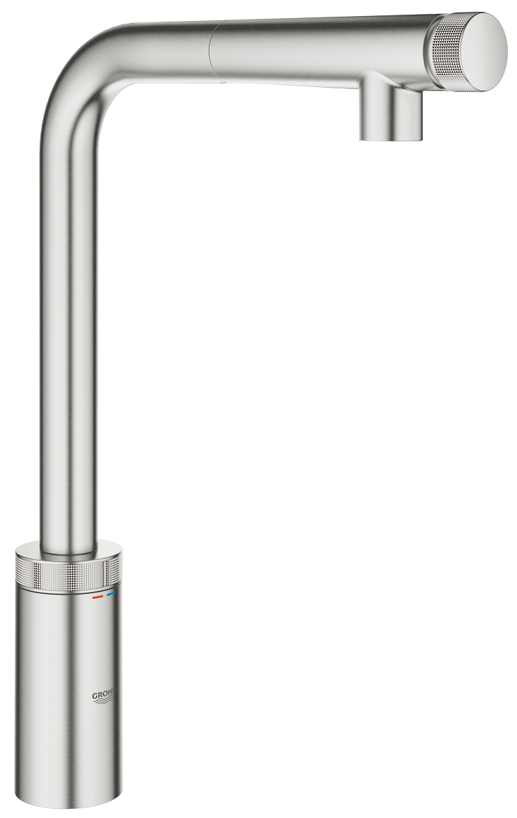 Grohe 31 613 DC0 Minta Smart Control Смеситель для кухни 314 мм, выдвижной Г излив
