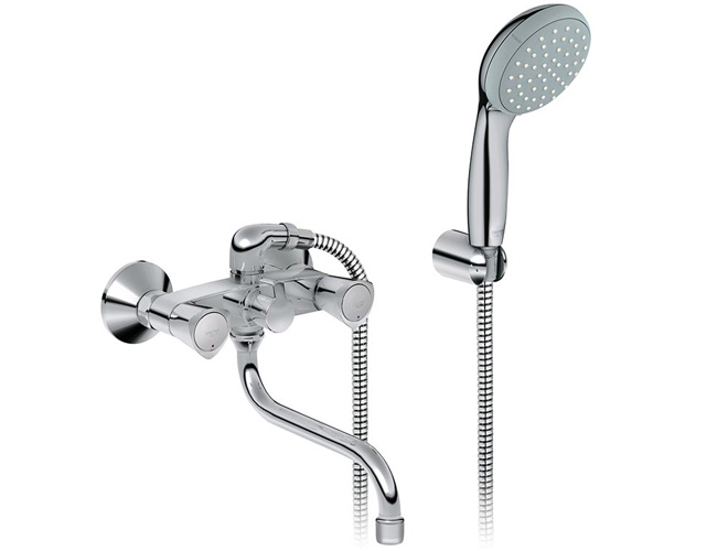 Grohe 26 792 10A Costa S Смеситель для ванны с душевым гарнитуром, Керамика 180°